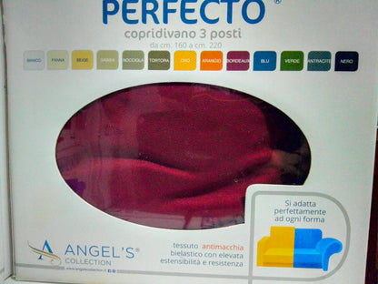 COPRIDIVANO 3P PERFECTO ANGEL VARI COLORI