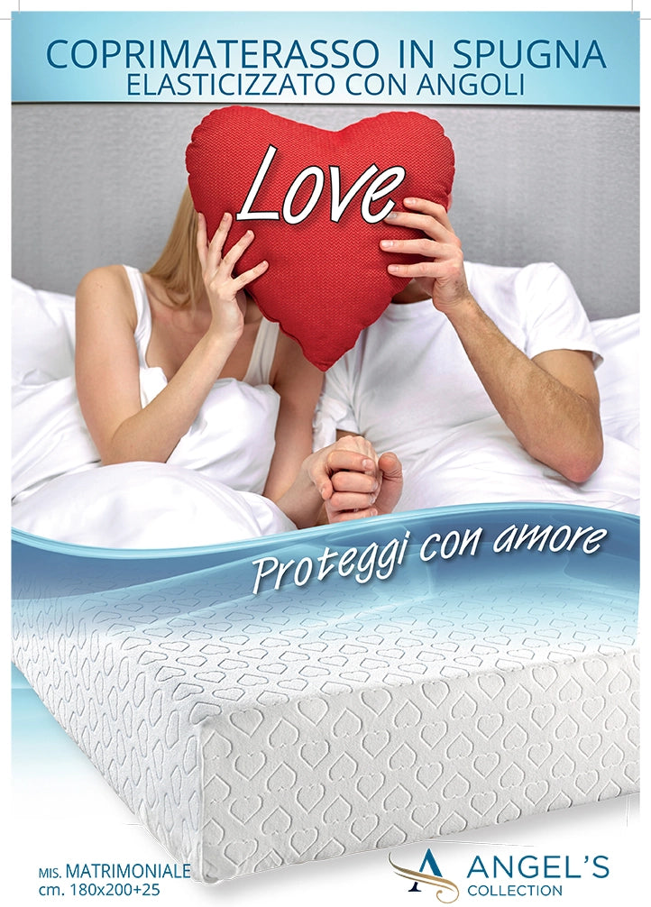 Coprimaterasso matrimoniale love ANGEL'S COLLECTION