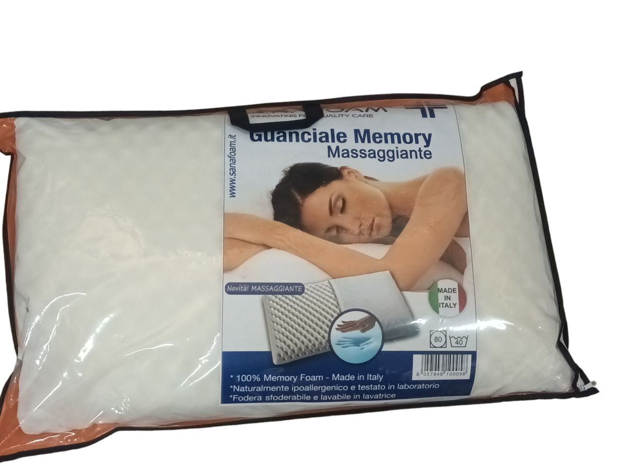 Sanaform massaging memory pillow 