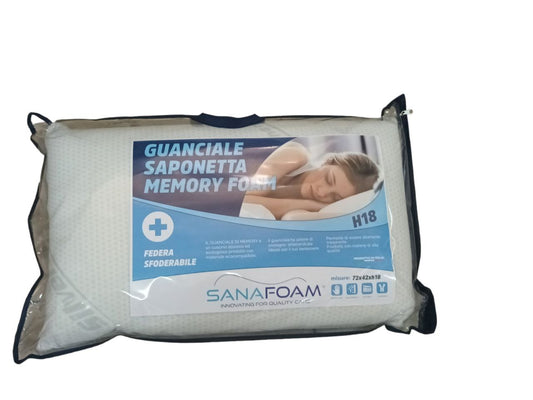 Memory form pillow H18 soap 