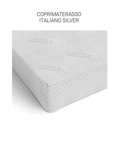 Italian Silver mattress cover 1 square